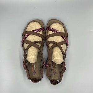 Skechers Sz 7 Reggae Slim Staycation Sandals